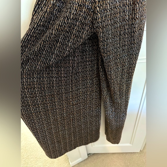 Jennifer Lopez-Women’s Wide Leg Metallic Jumpsuit-SIZE XLARGE-**WORN ONCE** - Picture 8 of 9